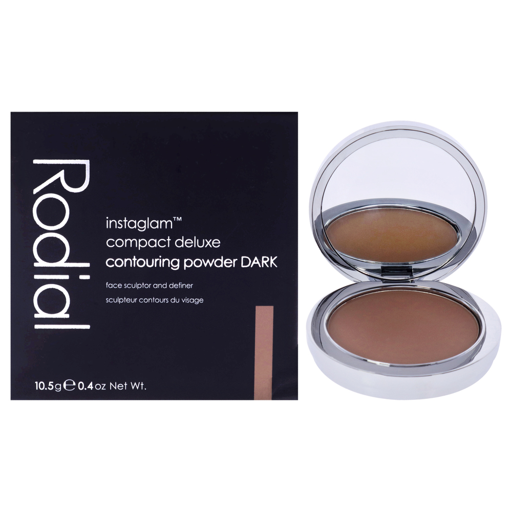 Instaglam Compact Deluxe Contouring Powder-04 Dark Rodial for Women-0.4oz Powder